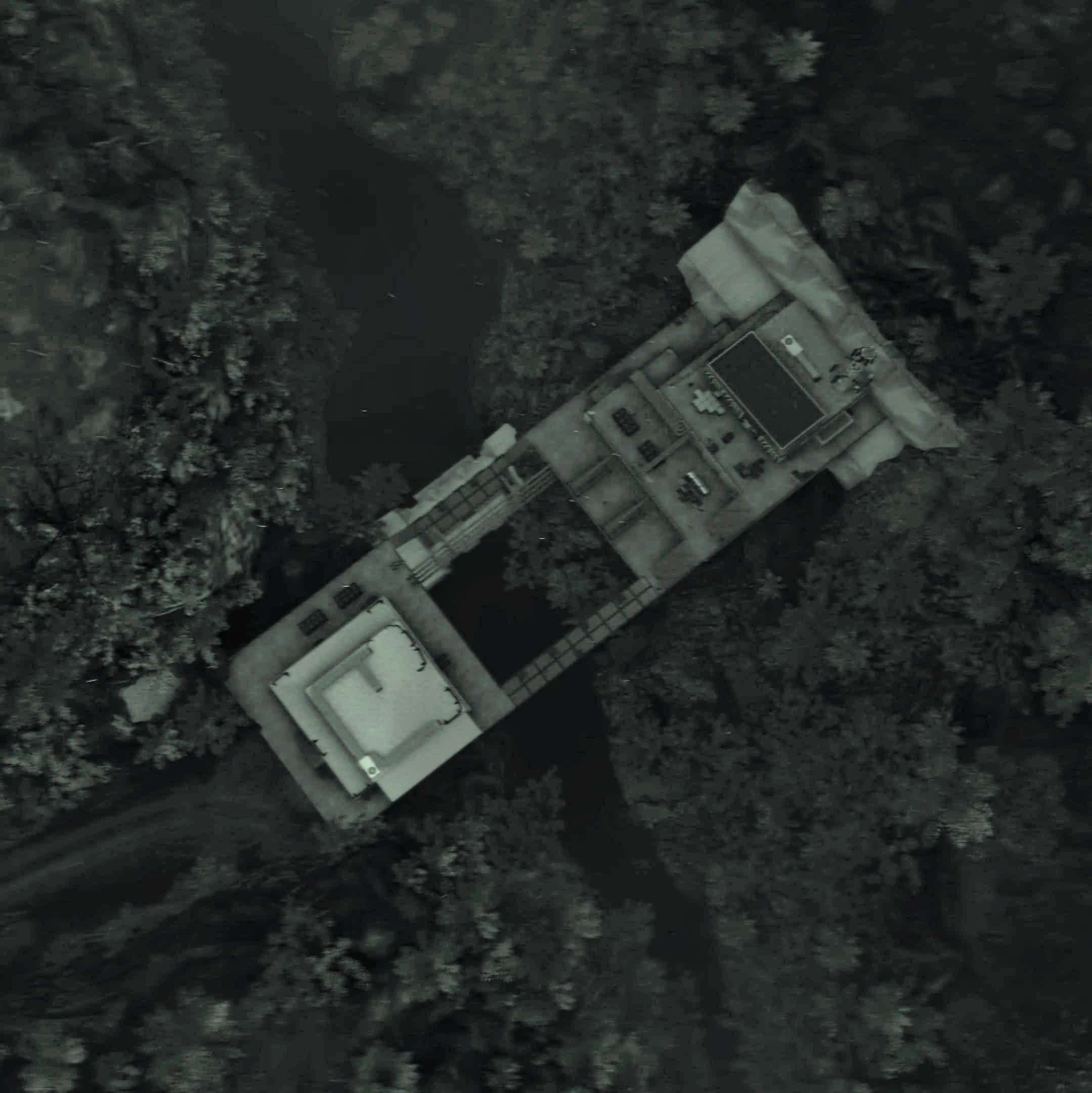 Reference image for the server station and HVT area